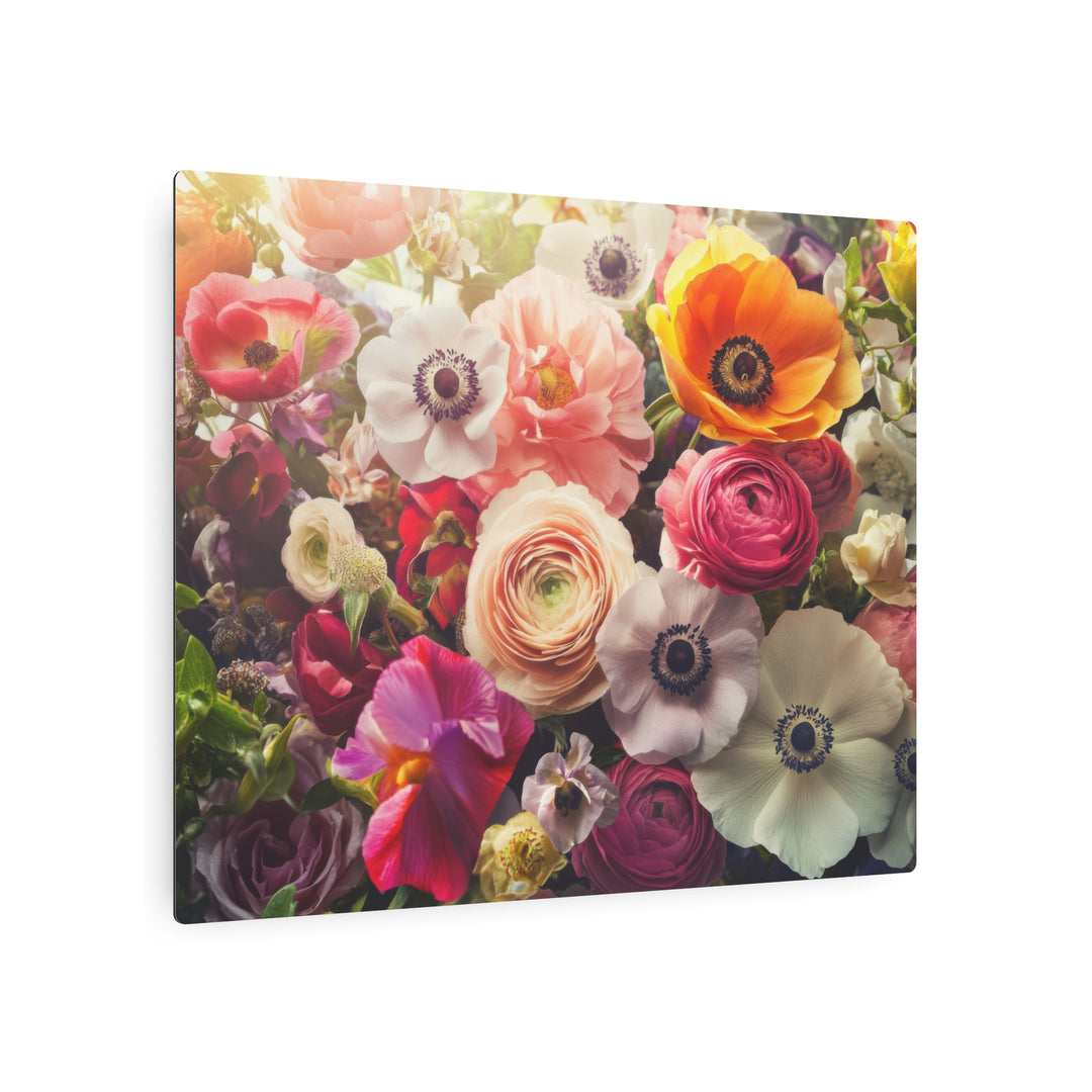 Floral Haze Metal Art - Modern Oasis Sensory Design & Art Studio - Home Decor