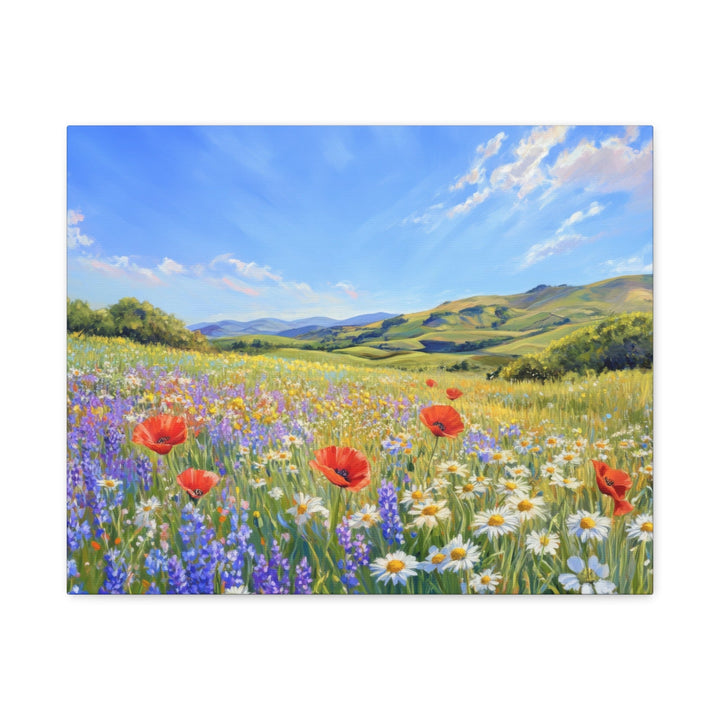 Blooming Serenity - Modern Oasis Sensory Design & Art Studio - Canvas