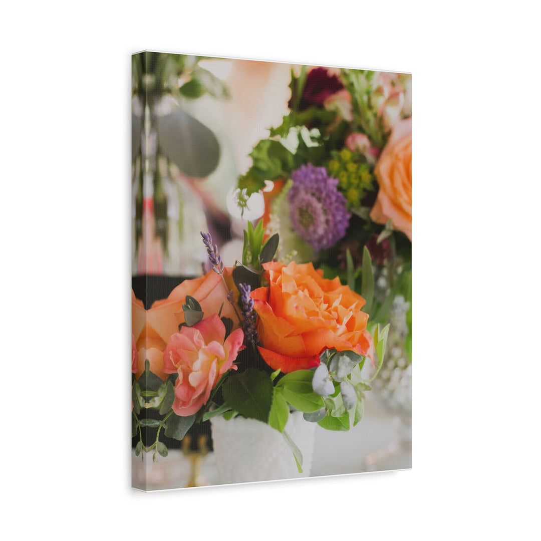 Vibrant Floral - Modern Oasis Sensory Design & Art Studio - Canvas