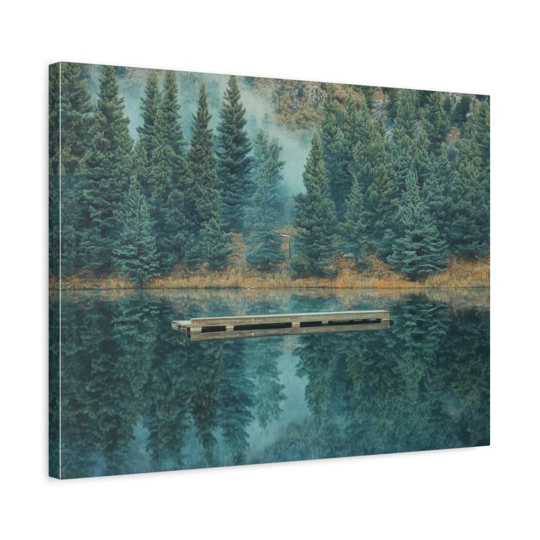 Calm Lake - Modern Oasis Sensory Design & Art Studio - Canvas
