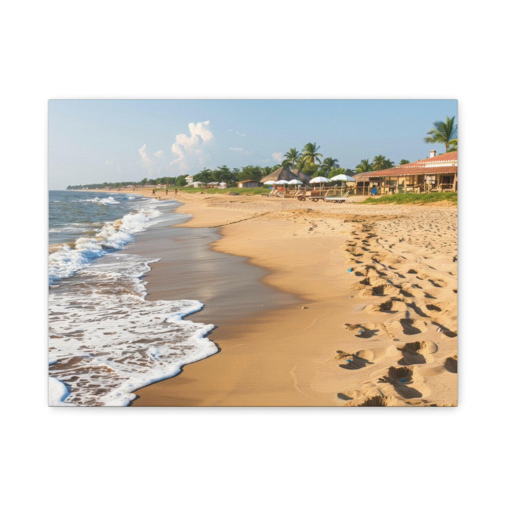 Beach Serenity - Modern Oasis Sensory Design & Art Studio - Canvas
