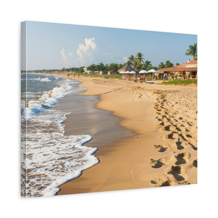 Beach Serenity - Modern Oasis Sensory Design & Art Studio - Canvas