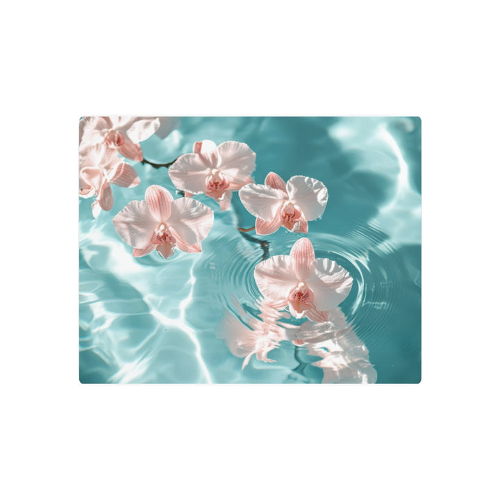 Tranquil Bloom Metal Art - Modern Oasis Sensory Design & Art Studio - Home Decor