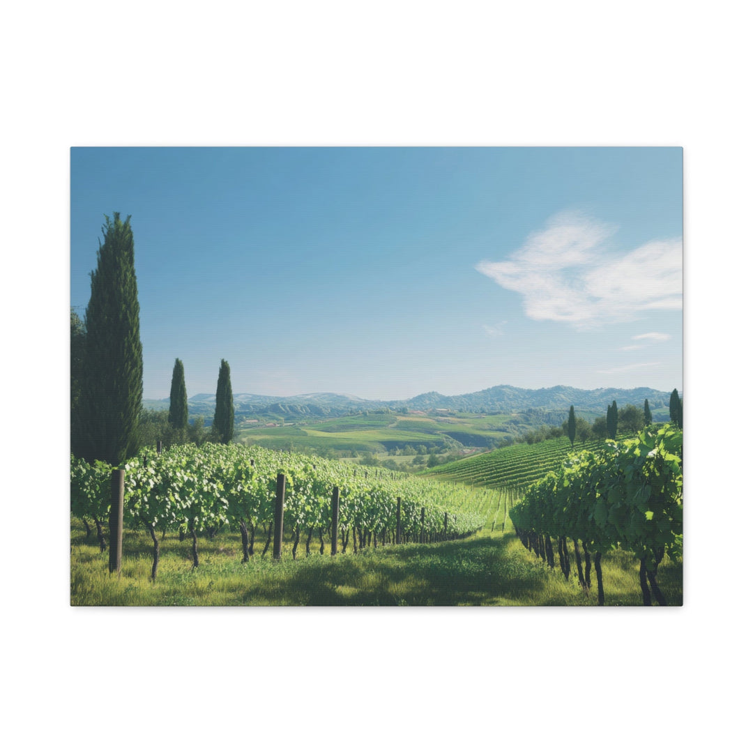 Lush Vineyard - Modern Oasis Sensory Design & Art Studio - Canvas