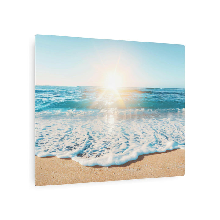 Beach Sunrise Metal Art - Modern Oasis Sensory Design & Art Studio - Home Decor