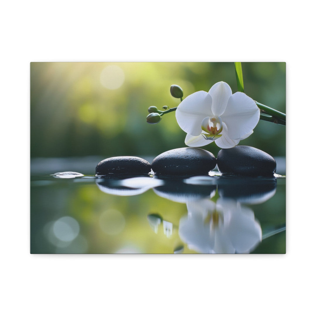 Whispers of Serenity - Modern Oasis Sensory Design & Art Studio - Canvas