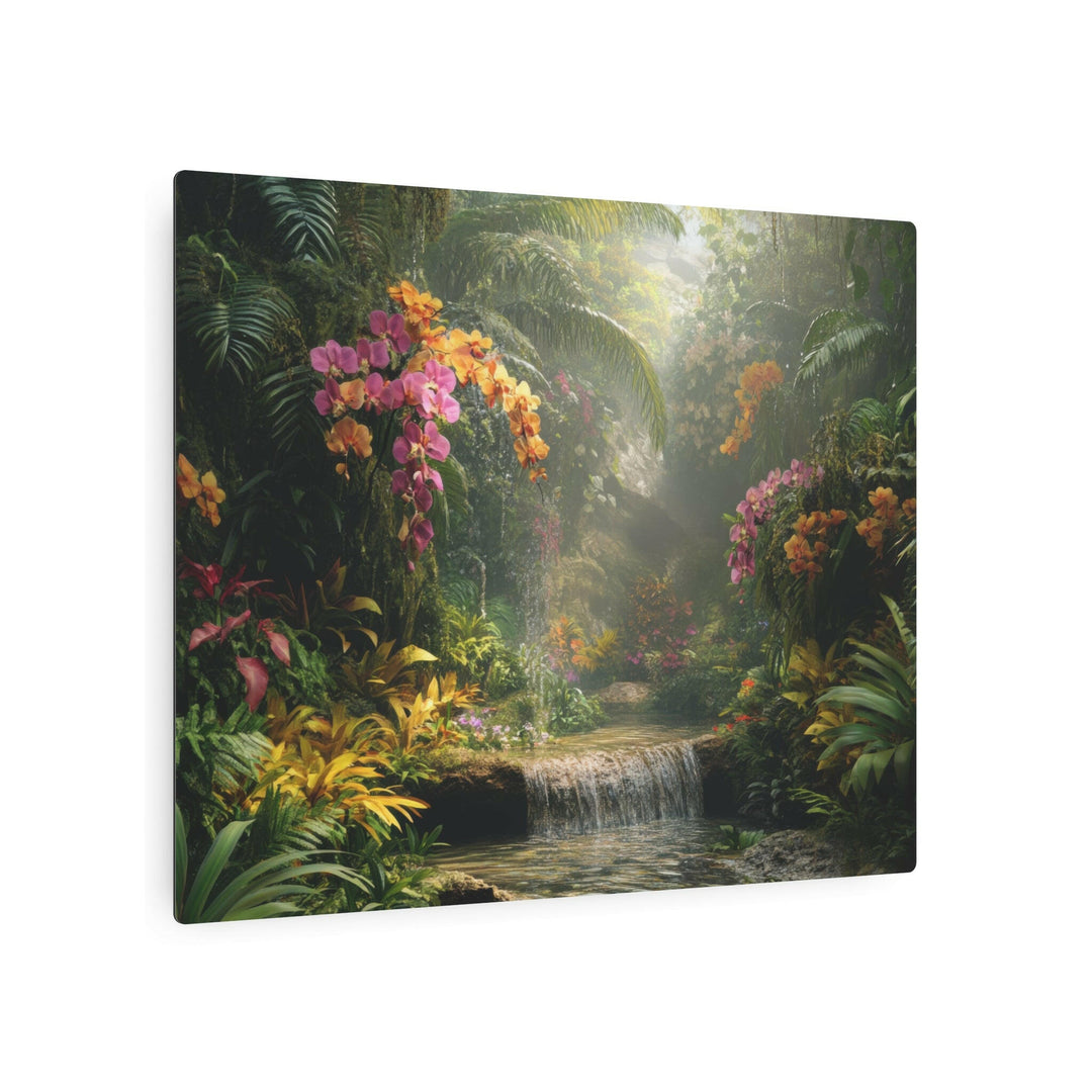 Serene Jungle Metal Art - Modern Oasis Sensory Design & Art Studio - Home Decor