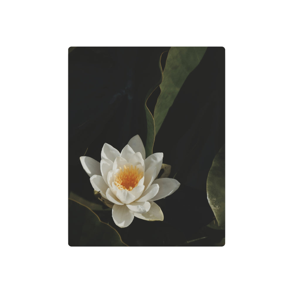 White Lotus Metal Art - Modern Oasis Sensory Design & Art Studio - Home Decor