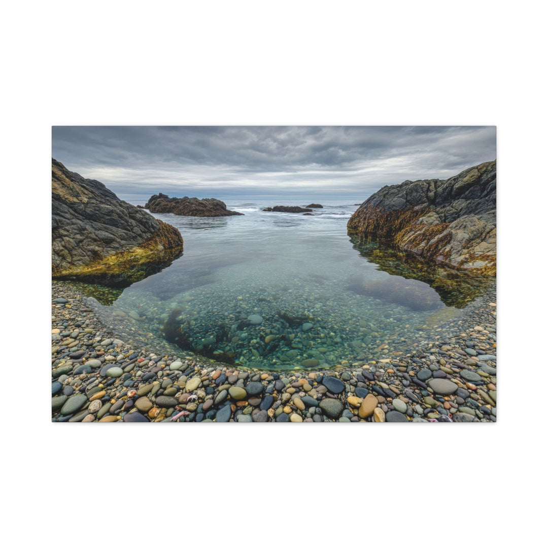Coastal Serenity - Modern Oasis Sensory Design & Art Studio - Canvas