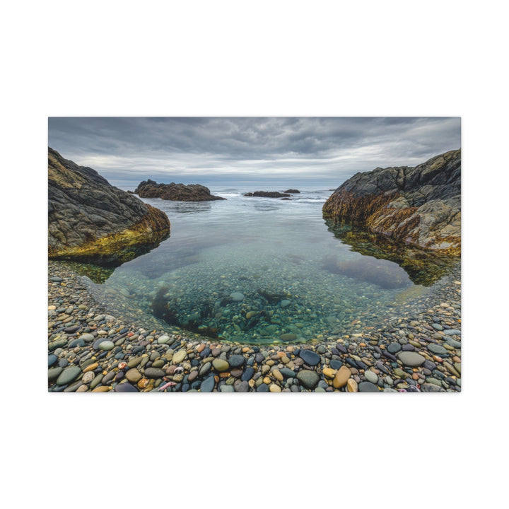 Coastal Serenity - Modern Oasis Sensory Design & Art Studio - Canvas