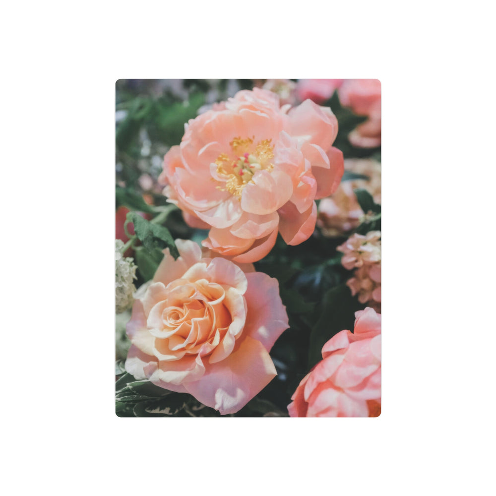 Peach Meadow Metal Art - Modern Oasis Sensory Design & Art Studio - Home Decor