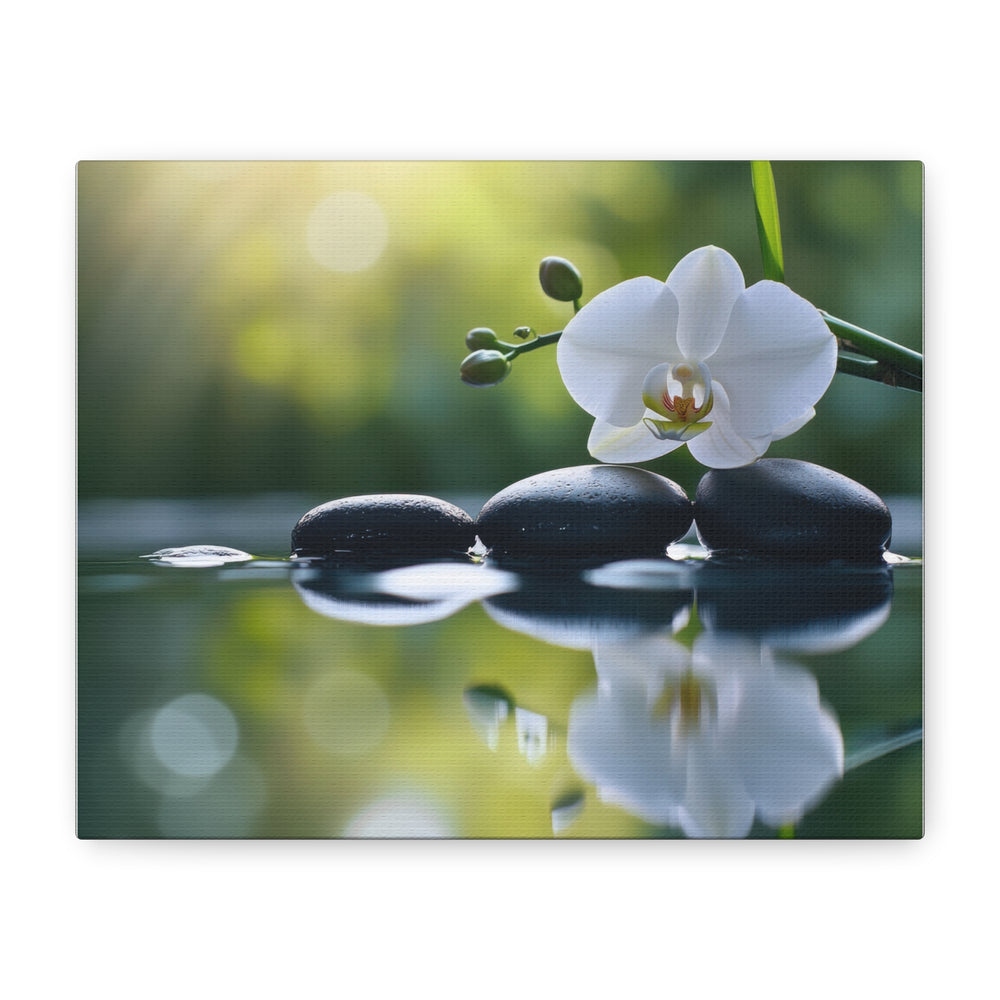 Whispers of Serenity - Modern Oasis Sensory Design & Art Studio - Canvas