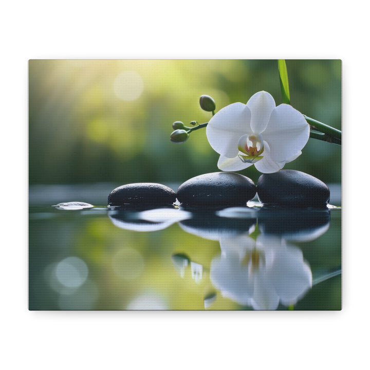Whispers of Serenity - Modern Oasis Sensory Design & Art Studio - Canvas