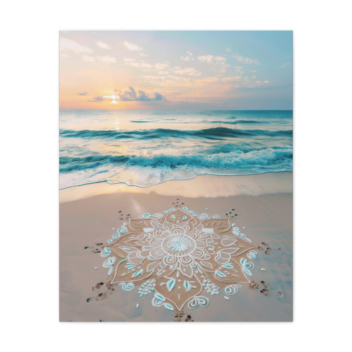 Beach Mandala - Modern Oasis Sensory Design & Art Studio - Canvas