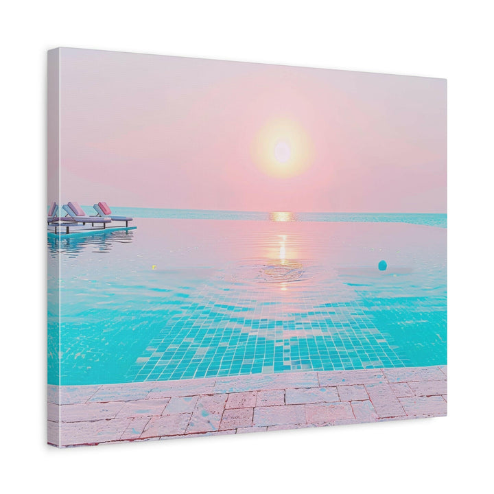Tranquil Sunset - Modern Oasis Sensory Design & Art Studio - Canvas