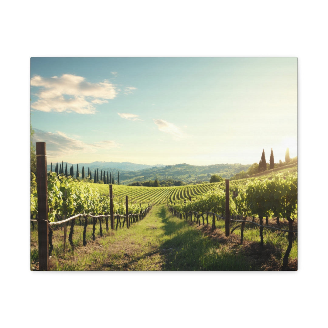 Scenic Vineyard - Modern Oasis Sensory Design & Art Studio - Canvas