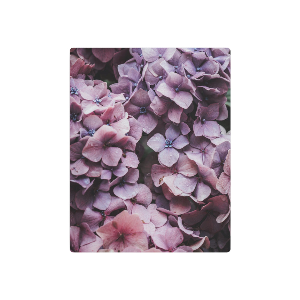 Blooming Purple Flowers Metal Art - Modern Oasis Sensory Design & Art Studio - Home Decor