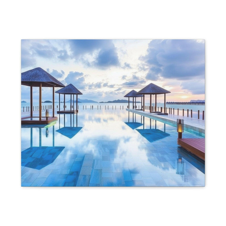 Tranquil Shoreline - Modern Oasis Sensory Design & Art Studio - Canvas