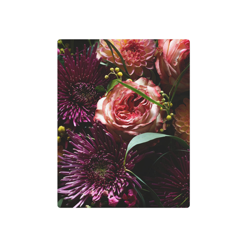 Lunar Floral Metal Art - Modern Oasis Sensory Design & Art Studio - Home Decor