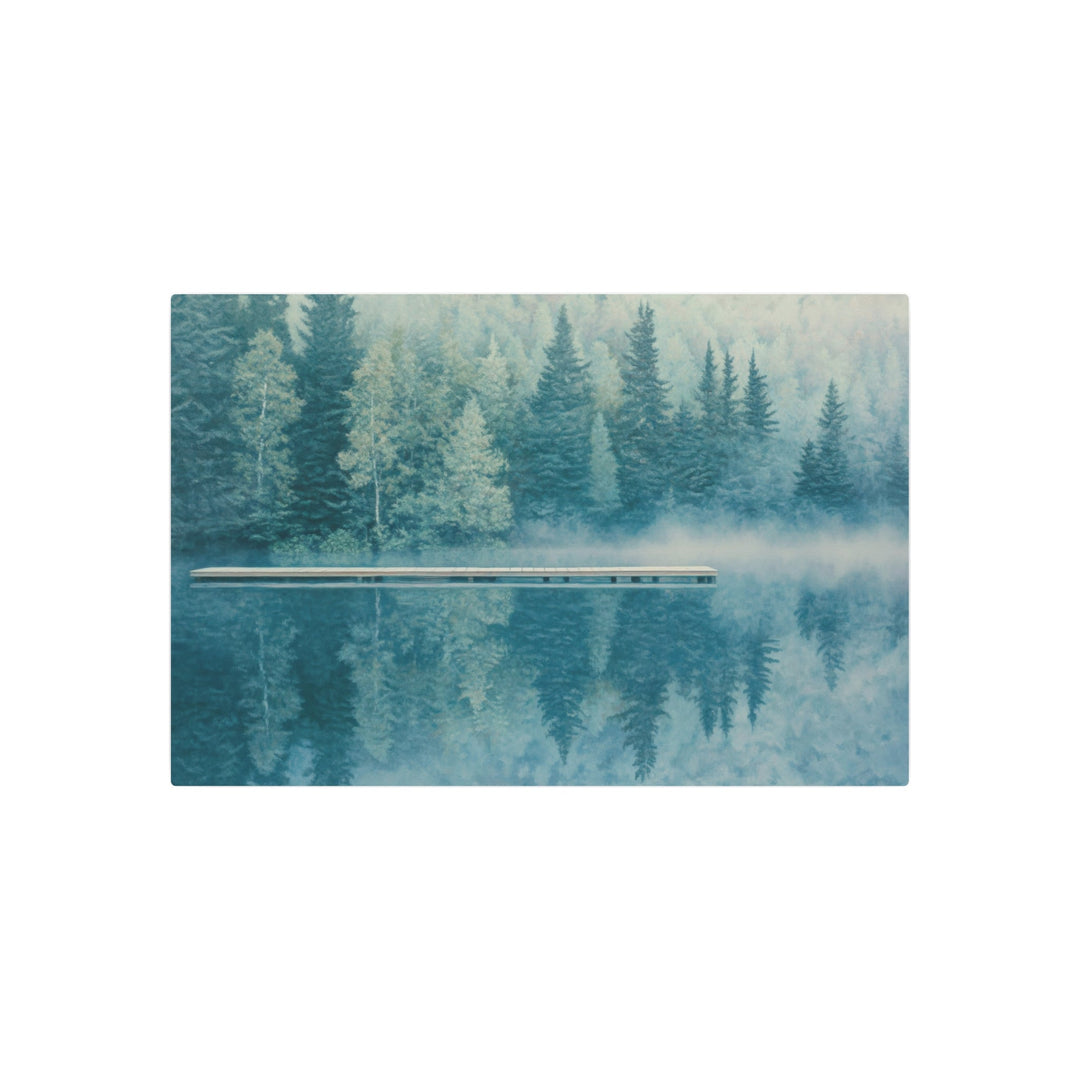 Misty Dock Metal Art - Modern Oasis Sensory Design & Art Studio - Home Decor
