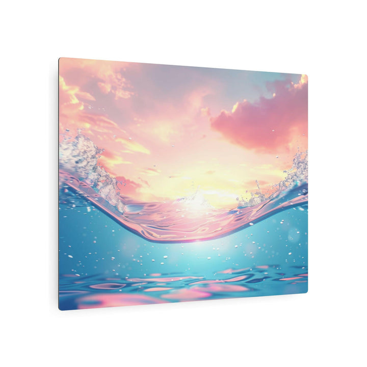 Serene Water Metal Art - Modern Oasis Sensory Design & Art Studio - Home Decor