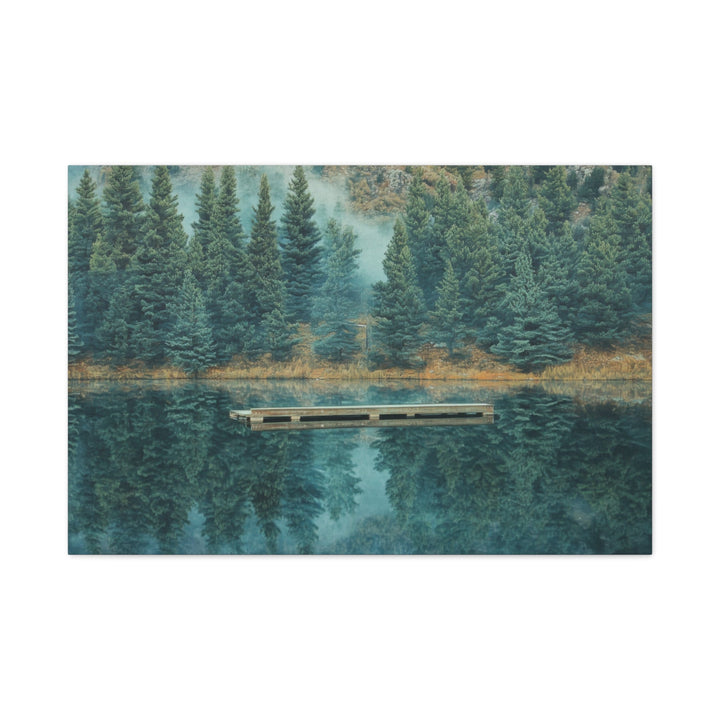 Calm Lake - Modern Oasis Sensory Design & Art Studio - Canvas