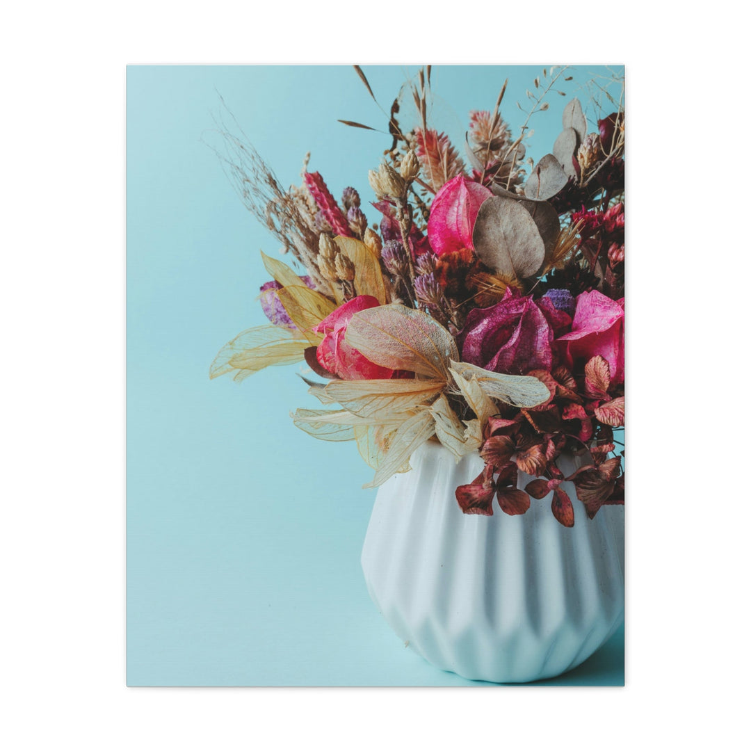 Vibrant Floral Arrangement - Modern Oasis Sensory Design & Art Studio - Canvas
