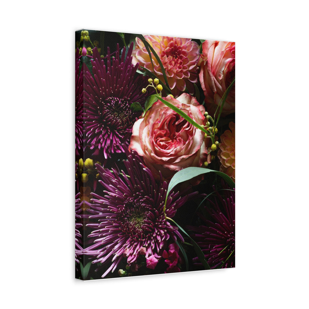 Lunar Floral - Modern Oasis Sensory Design & Art Studio - Canvas