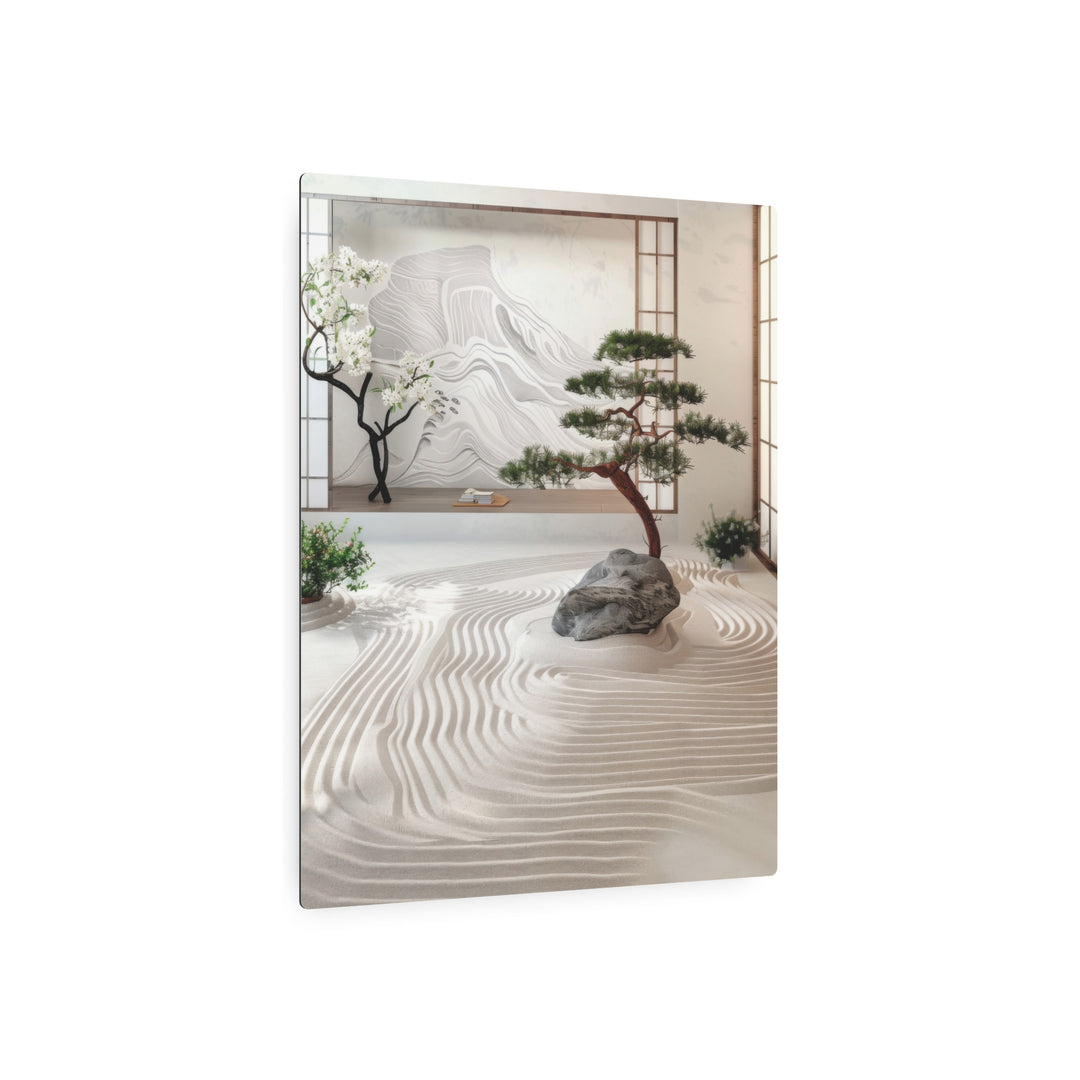 Serene Landscape Metal Art - Modern Oasis Sensory Design & Art Studio - Home Decor
