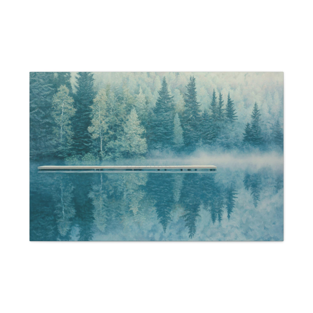 Misty Dock - Modern Oasis Sensory Design & Art Studio - Canvas