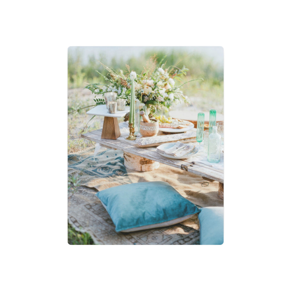 Outdoor Picnic Metal Art - Modern Oasis Sensory Design & Art Studio - Home Decor