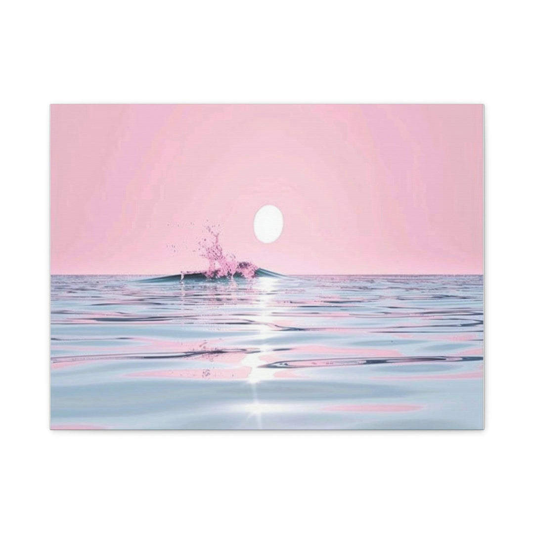 Serene Ocean Wave - Modern Oasis Sensory Design & Art Studio - Canvas