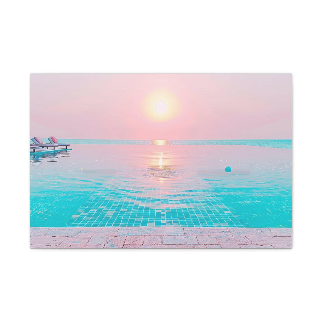 Tranquil Sunset - Modern Oasis Sensory Design & Art Studio - Canvas