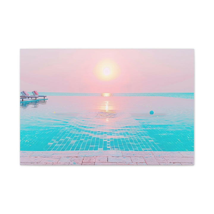 Tranquil Sunset - Modern Oasis Sensory Design & Art Studio - Canvas