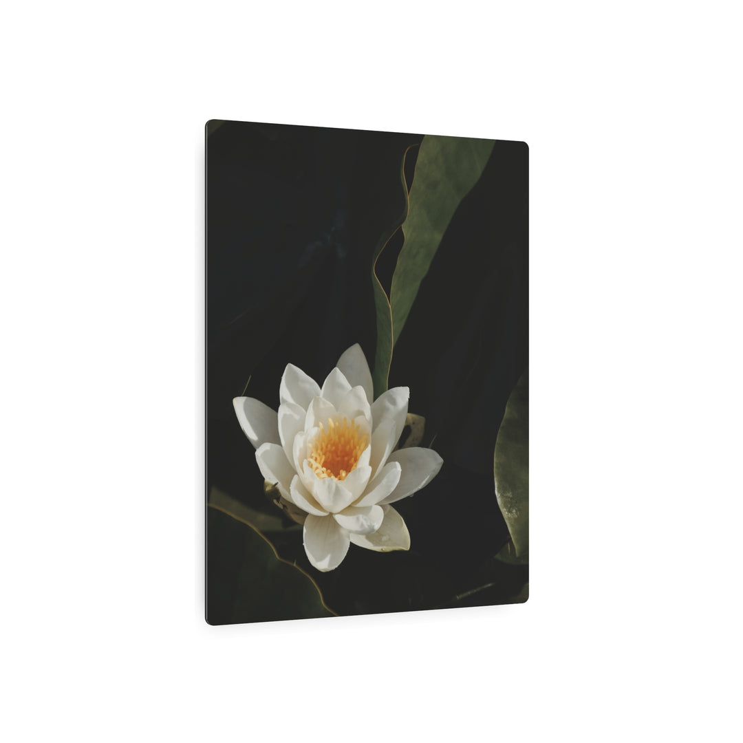 White Lotus Metal Art - Modern Oasis Sensory Design & Art Studio - Home Decor