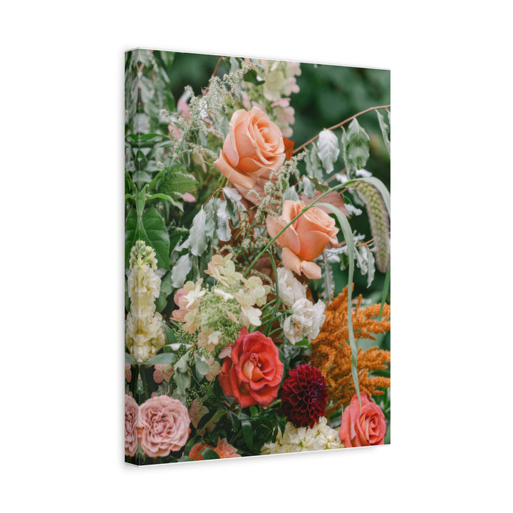 Flower Flourish - Modern Oasis Sensory Design & Art Studio - Canvas