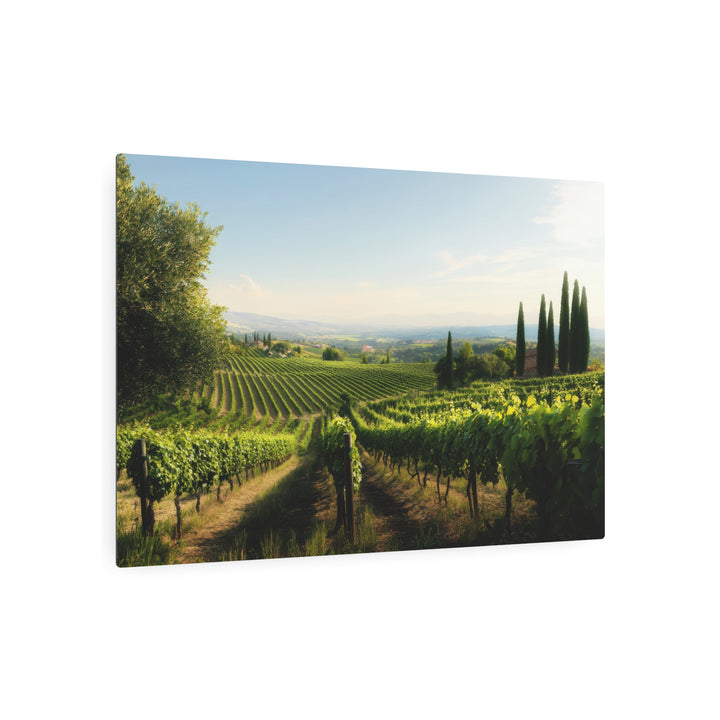 Vineyard Serenity Metal Art - Modern Oasis Sensory Design & Art Studio - Home Decor