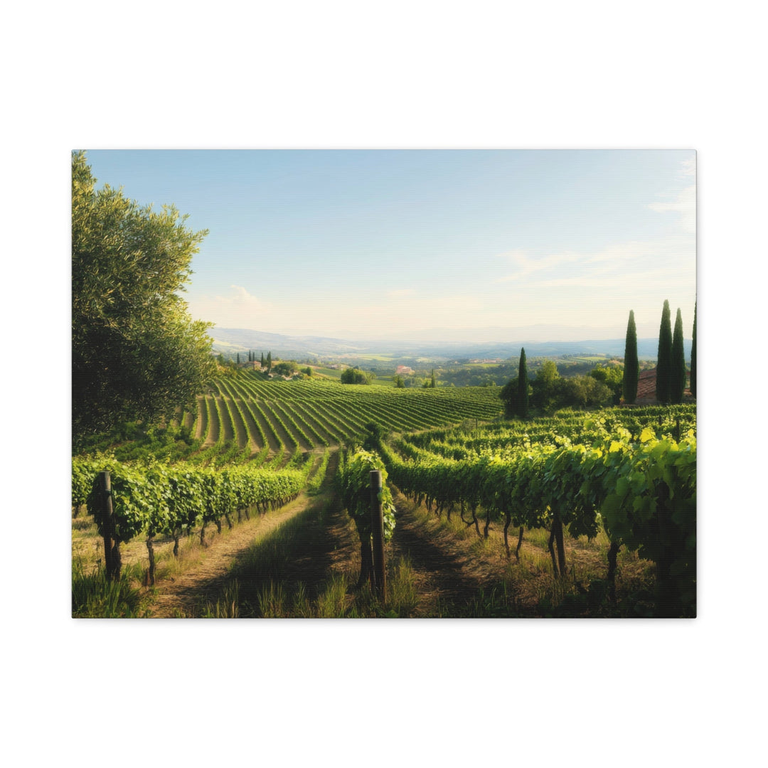 Vineyard Serenity - Modern Oasis Sensory Design & Art Studio - Canvas