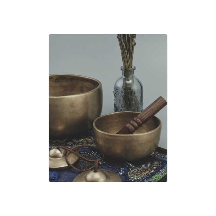 Singing Bowl Metal Art - Modern Oasis Sensory Design & Art Studio - Home Decor