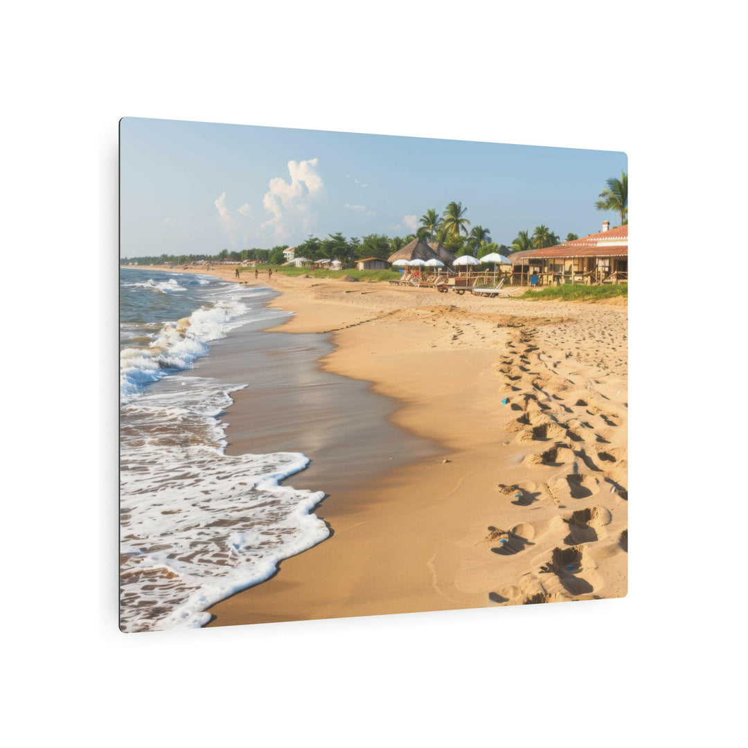Beach Serenity Metal Art - Modern Oasis Sensory Design & Art Studio - Home Decor