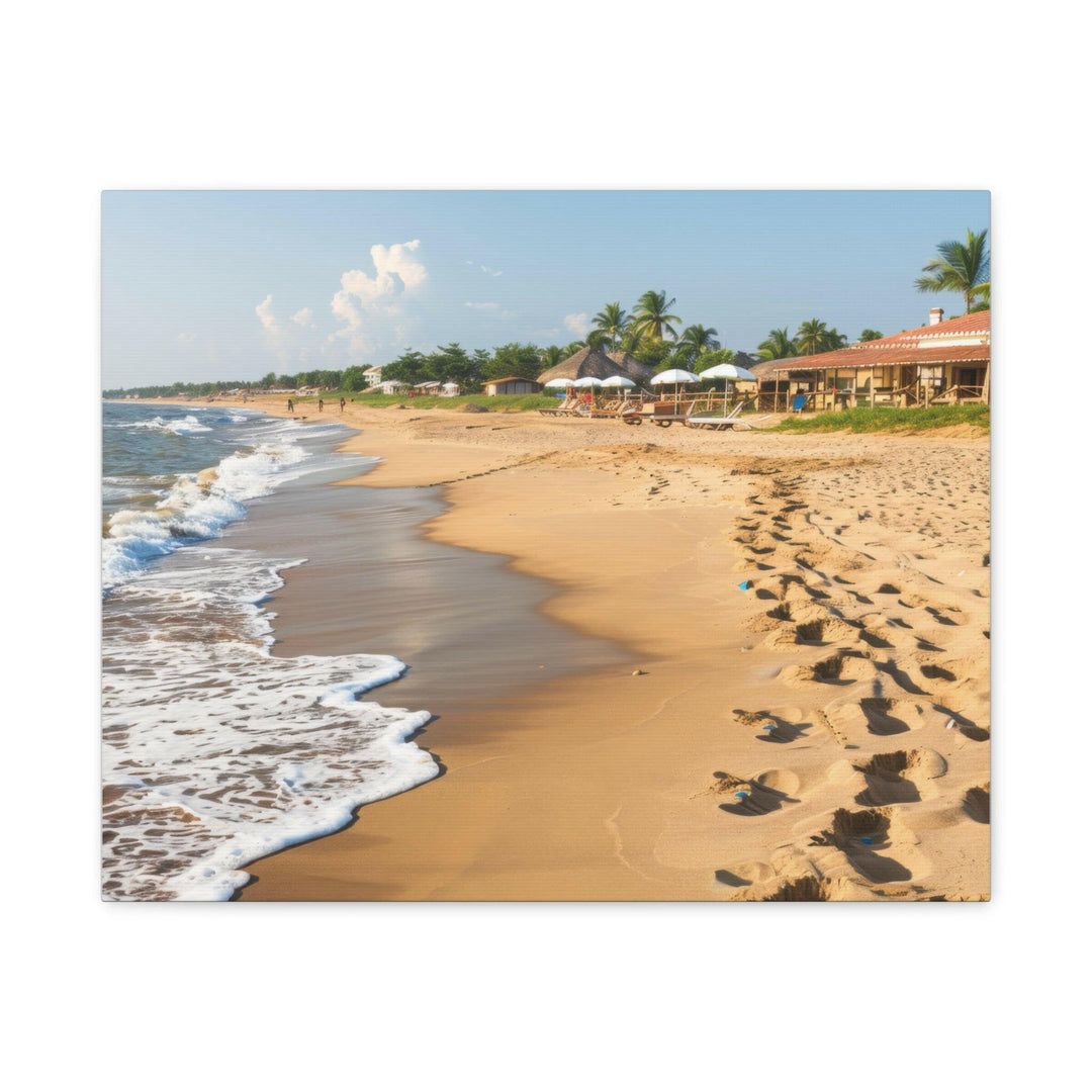 Beach Serenity - Modern Oasis Sensory Design & Art Studio - Canvas