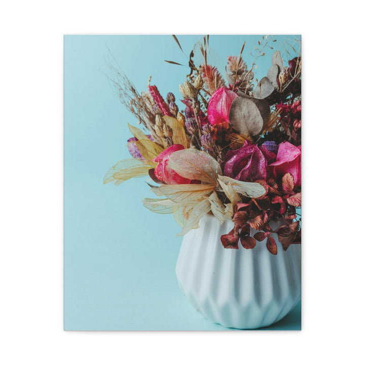 Vibrant Floral Arrangement - Modern Oasis Sensory Design & Art Studio - Canvas