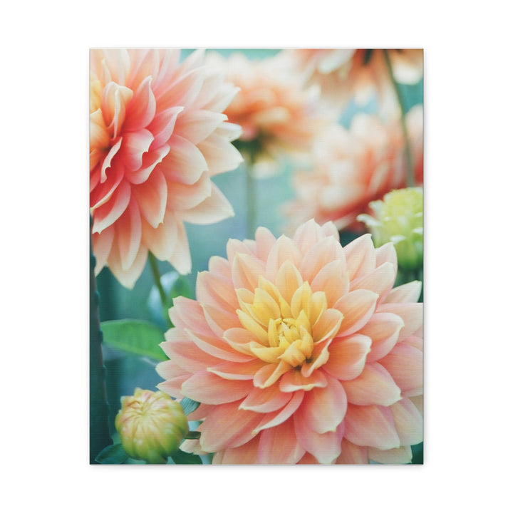 Pastel Floral - Modern Oasis Sensory Design & Art Studio - Canvas
