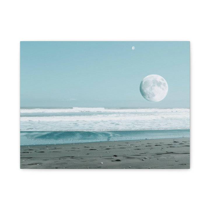 Tranquil Beach Moon - Modern Oasis Sensory Design & Art Studio - Canvas