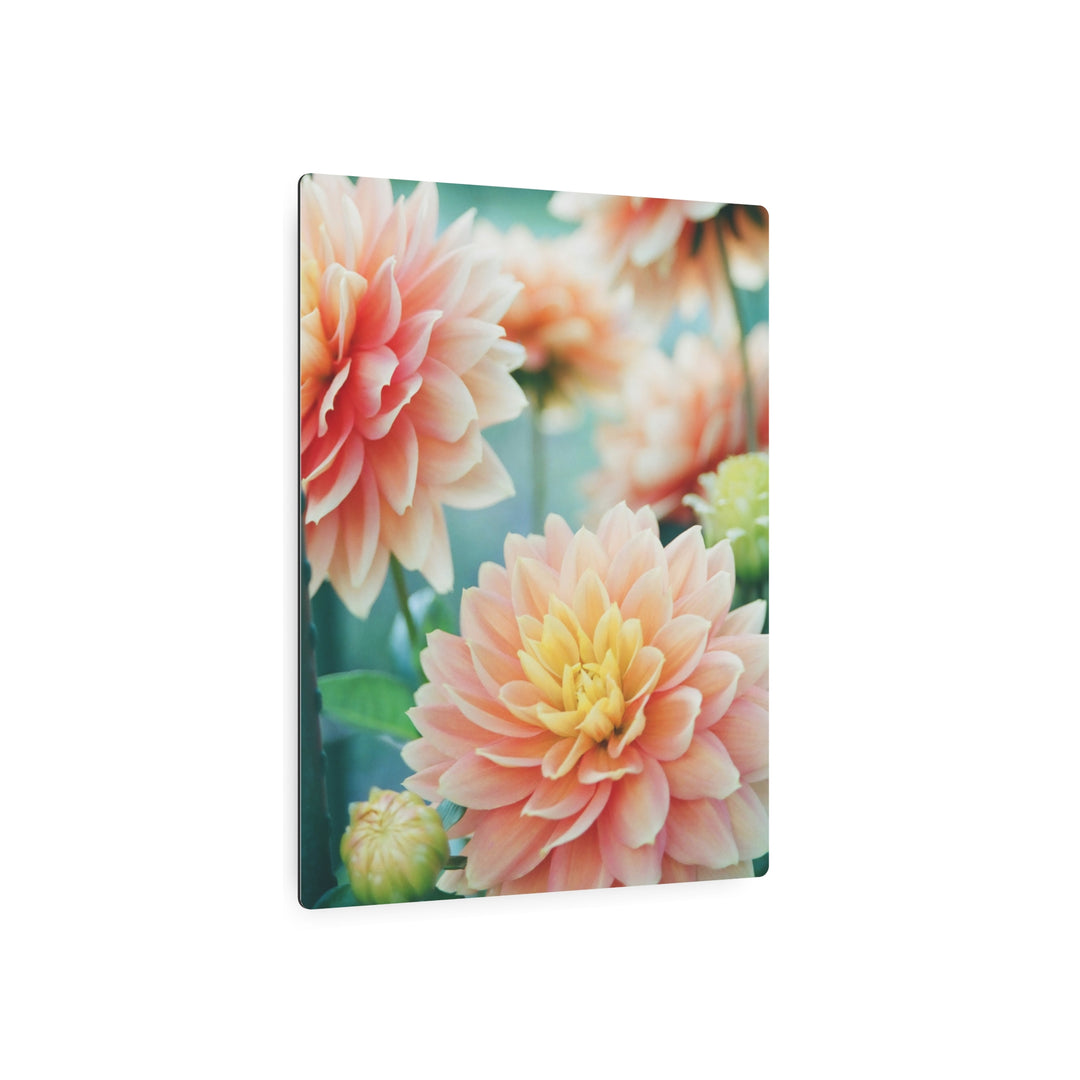 Pastel Floral Metal Art - Modern Oasis Sensory Design & Art Studio - Home Decor