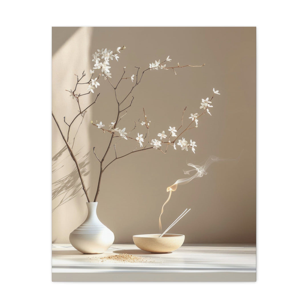 Serene Petals - Modern Oasis Sensory Design & Art Studio - Canvas