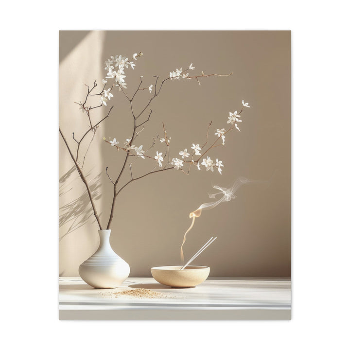Serene Petals - Modern Oasis Sensory Design & Art Studio - Canvas