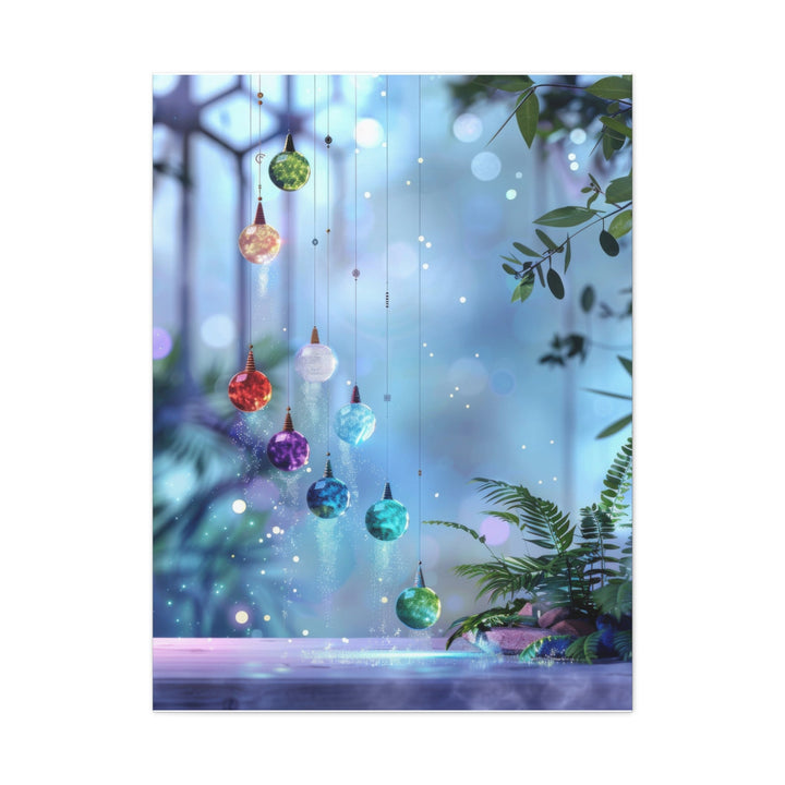 Whimsical Hanging Orbs - Modern Oasis Sensory Design & Art Studio - Canvas