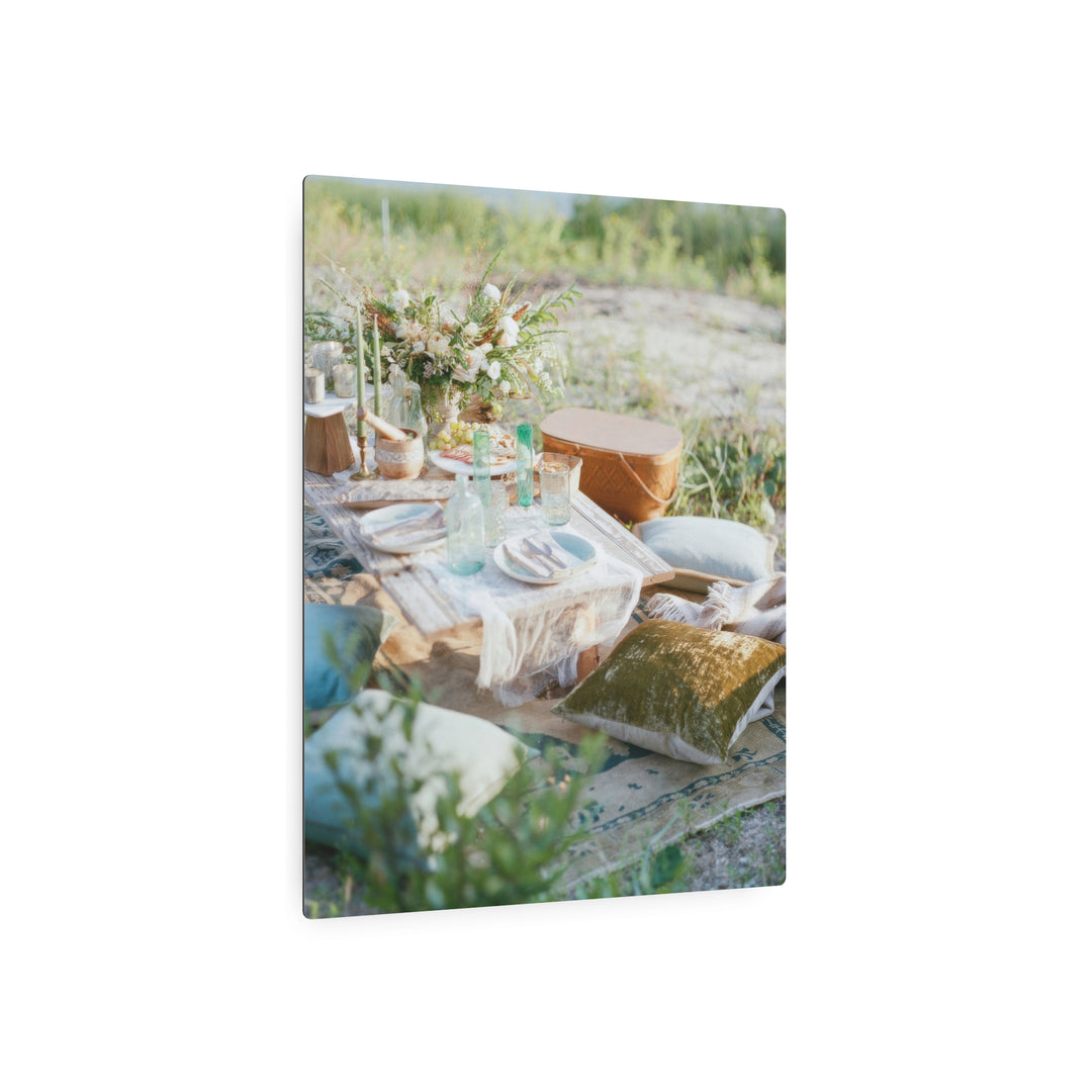 Cozy Picnic Metal Art - Modern Oasis Sensory Design & Art Studio - Home Decor