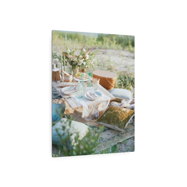 Cozy Picnic Metal Art - Modern Oasis Sensory Design & Art Studio - Home Decor
